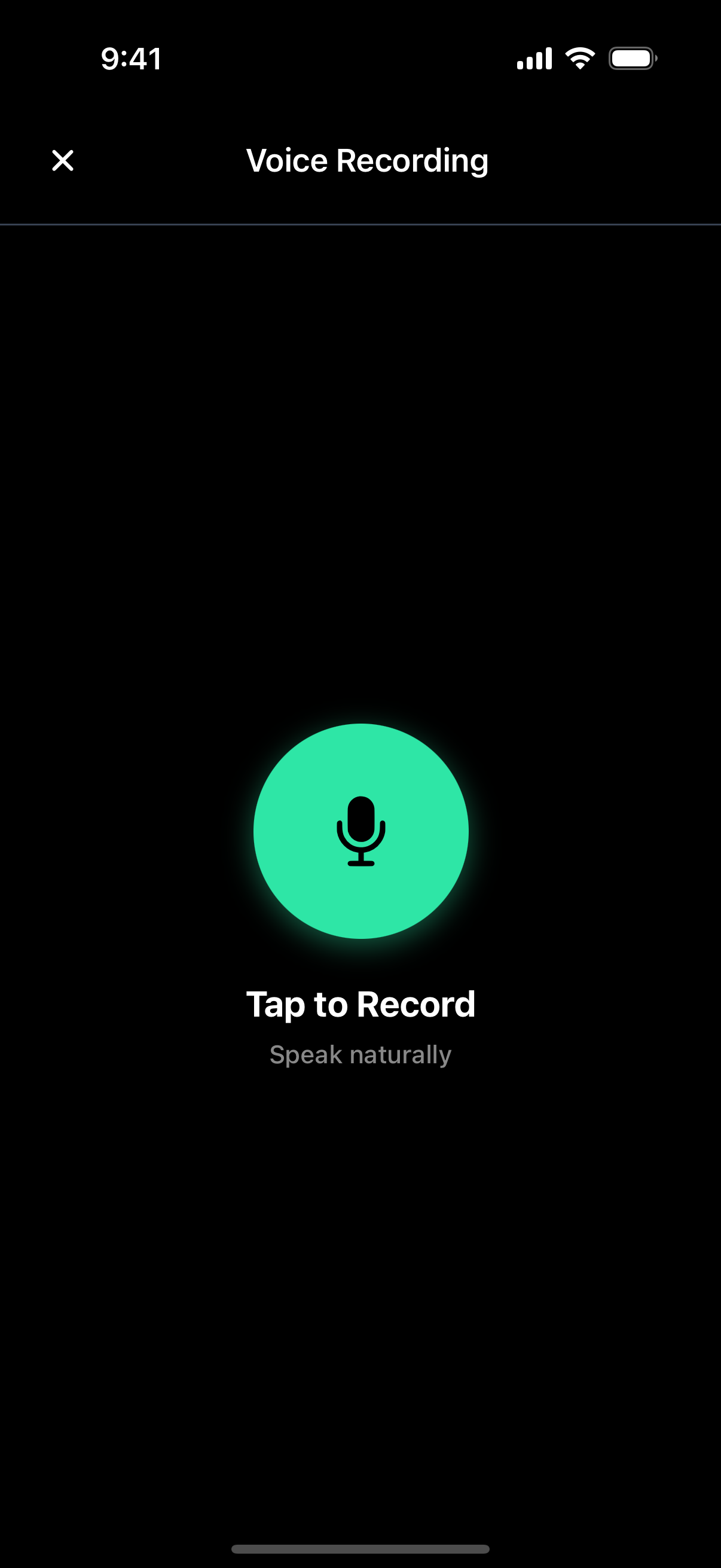 Say it: voice recorder ready to capture